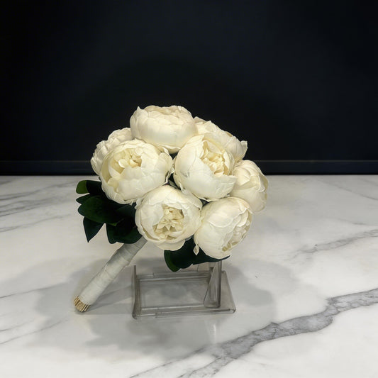 GELİN BUKETİ JUMBO ŞAKAYIK KREM YAPAY