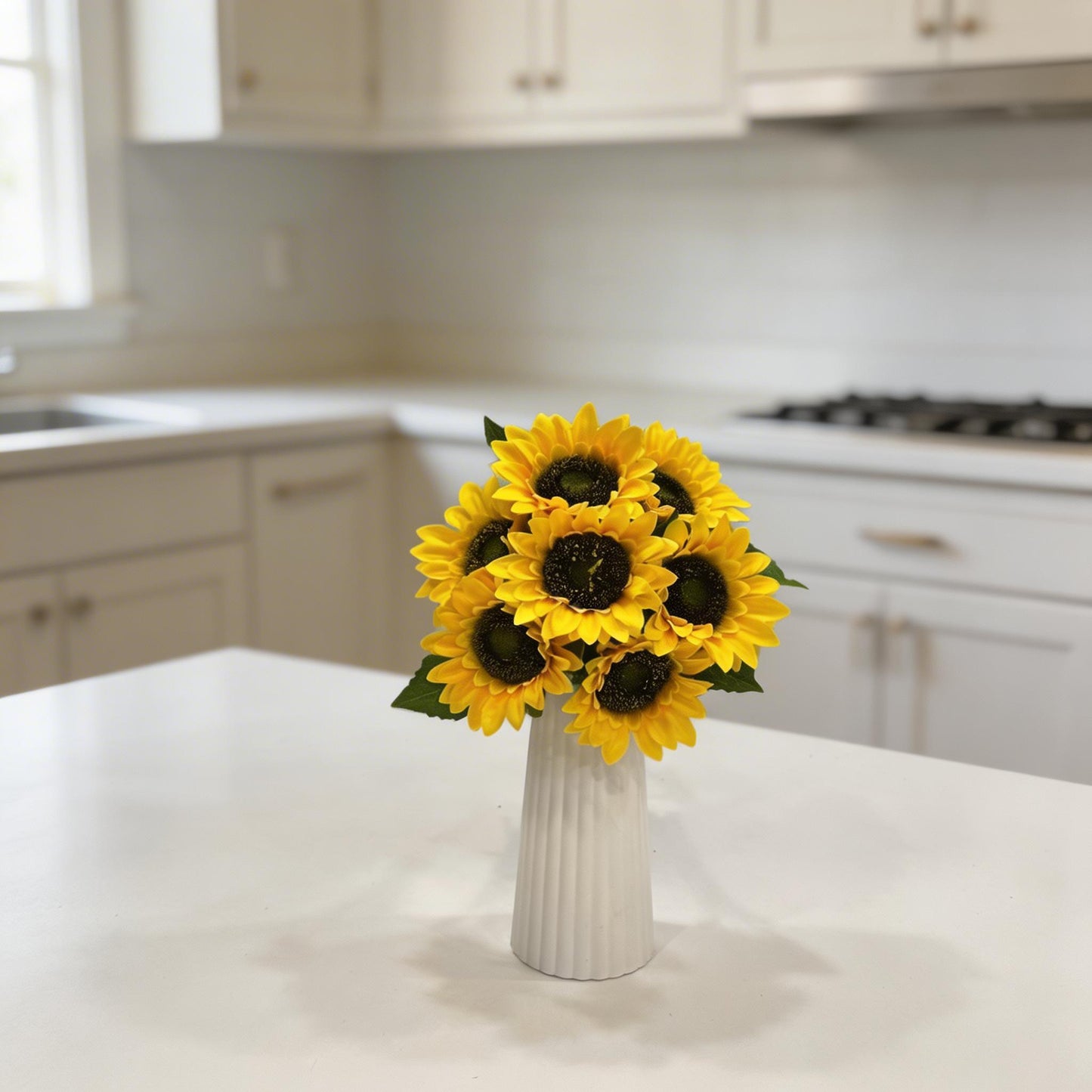 AYÇİÇEĞİ YAPAY 7 KAFALI , BOY 27 CM