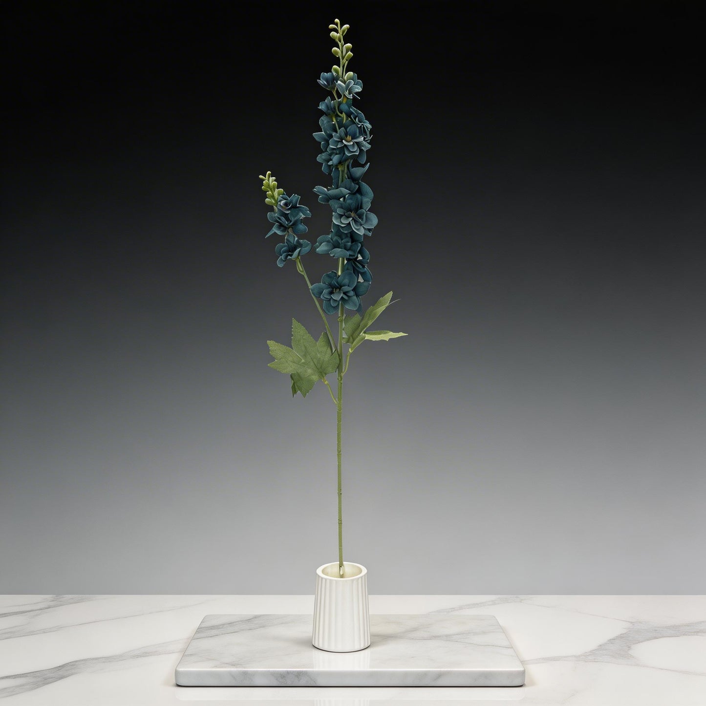 ANTRASİT MAVİ ŞEBBOY YAPAY 1.5 DAL , BOY 85 CM